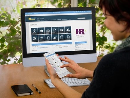 Business HR Portal Software 3 hr staff portal software