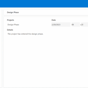 Standard Project Management App