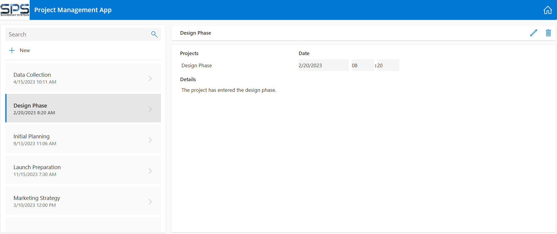 Standard Project Management App 1 Standard Project Management App