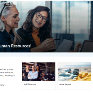Standard HR SharePoint Site